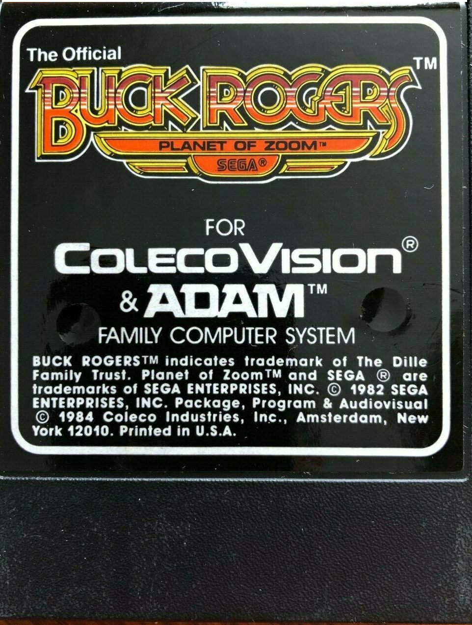 Buck Rogers - Planet Of Zoom — support-texture (US)