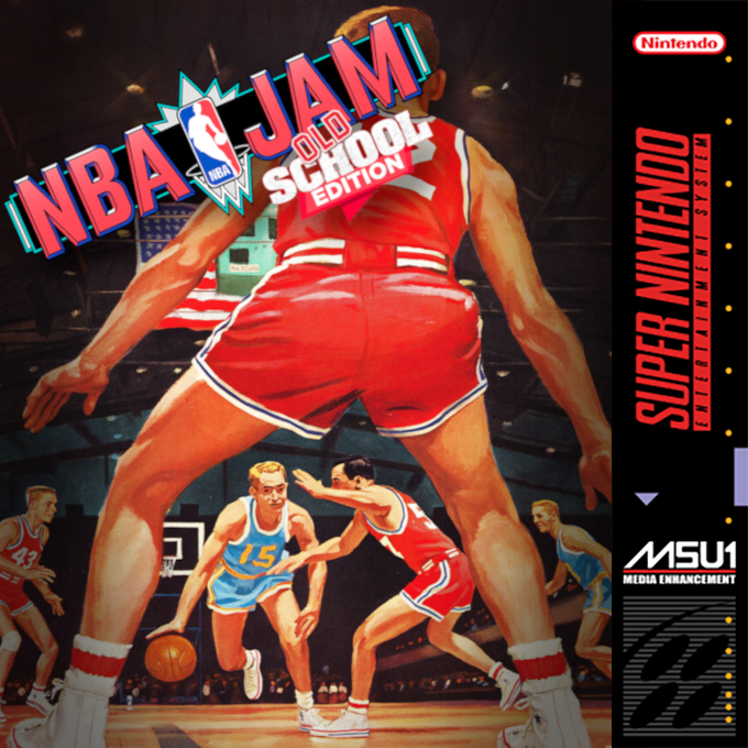 NBA Jam - Old-School Edition box art