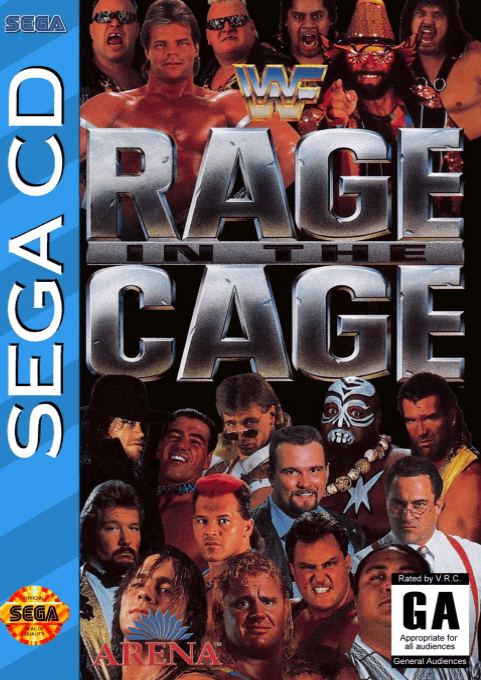 WWF Mania Tour - WWF - Rage in the Cage box art