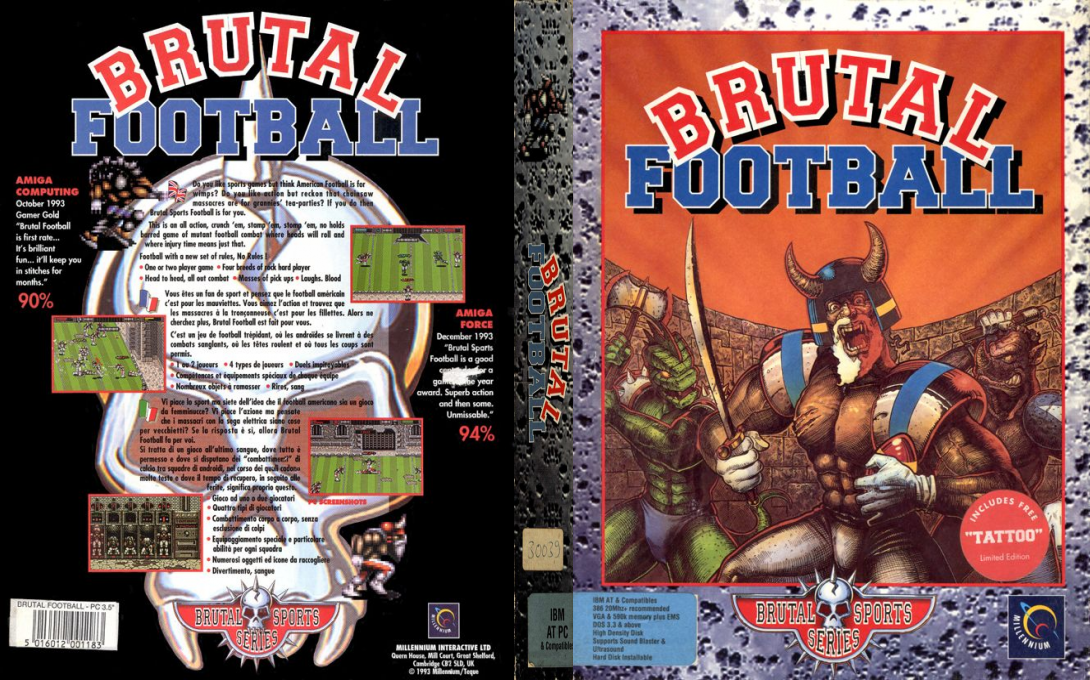 Brutal Football — box-texture (EU)