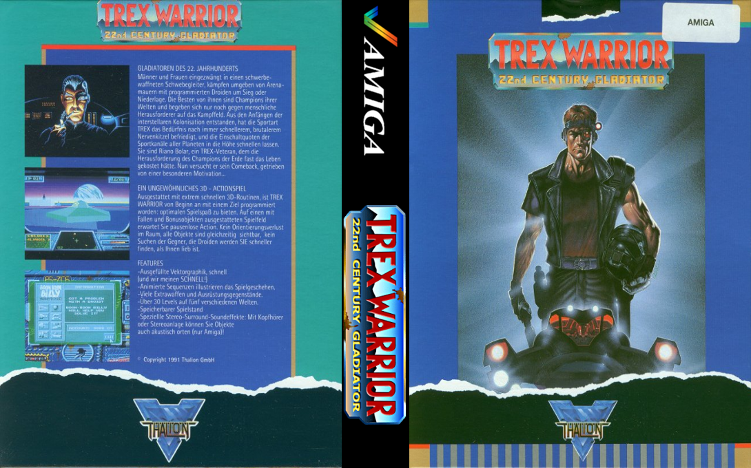 Trex Warrior - 22nd Century Gladiator — box-texture (WOR)