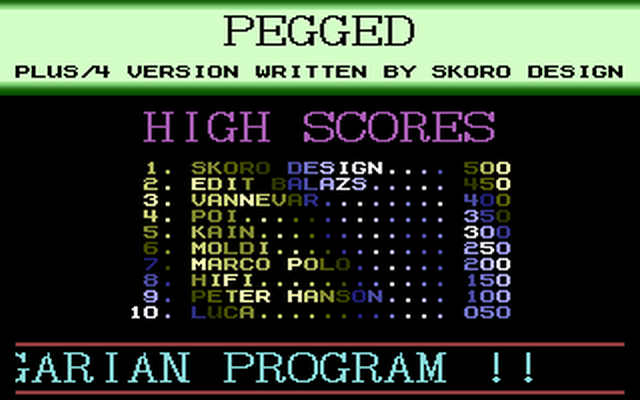 Pegged — sstitle (UK)