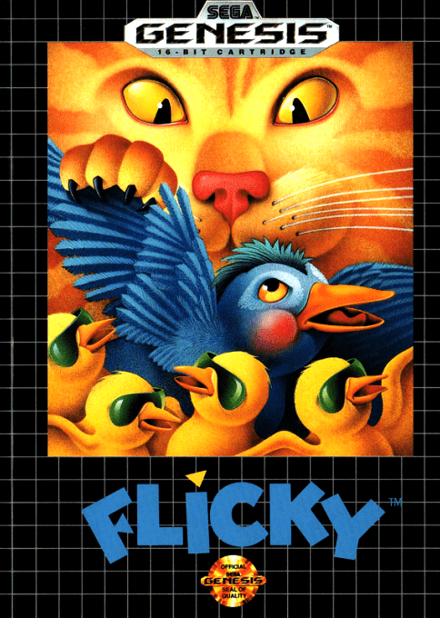 Flicky box art