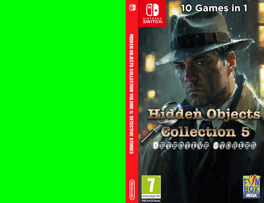 Hidden Objects Collection Volume 5 - Detective Stories — box-texture (EU)