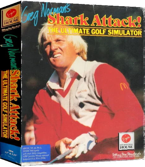 Greg Norman's Shark Attack! The Ultimate Golf Simulator — box-3D (US)