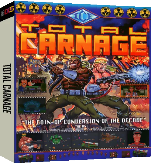 Total Carnage — box-3D (US)