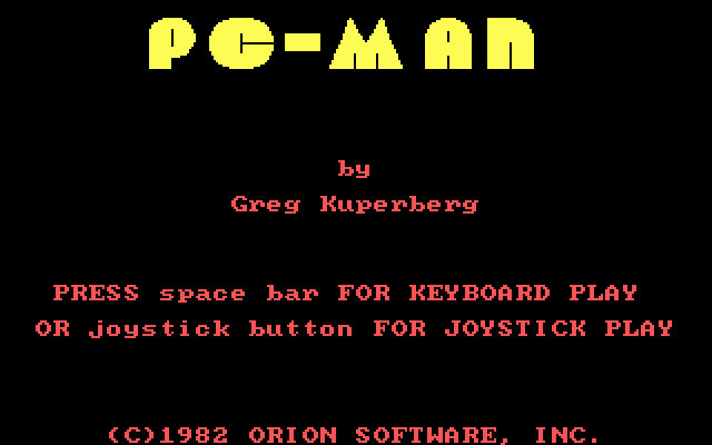 PC-Man — sstitle (US)