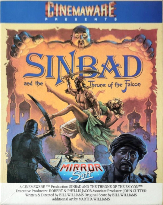Sinbad And The Throne Of The Falcon — box-2D (EU)