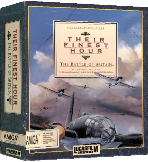 Their Finest Hour - The Battle of Britain — box-3D (EU)