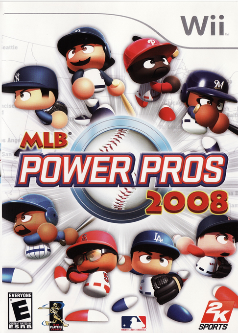 MLB Power Pros 2008 box art