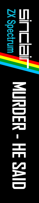Murder - He Said — box-2D-side (UK)
