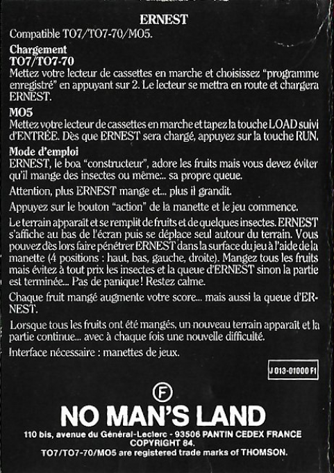 Ernest — box-2D-back (FR)