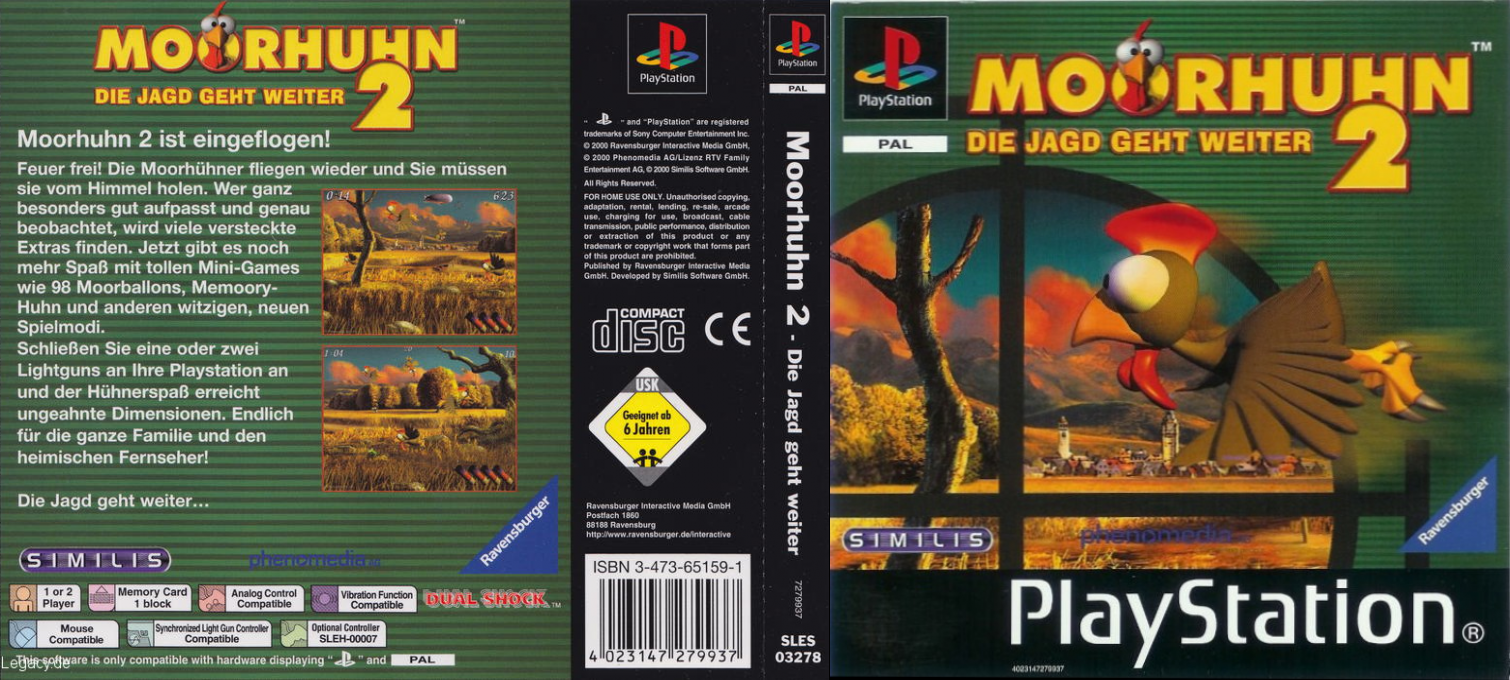 Moorhuhn 2 - Die Jagd Geht Weiter — box-texture (DE)