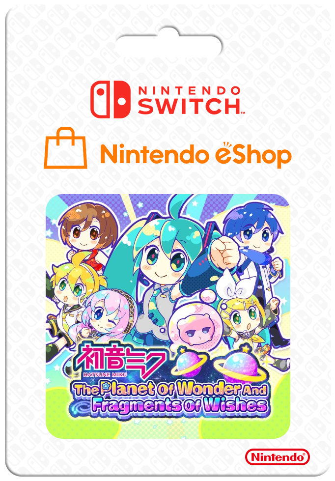 Hatsune Miku The Planet Of Wonder And Fragments Of Wishes — support-2D (CUS)