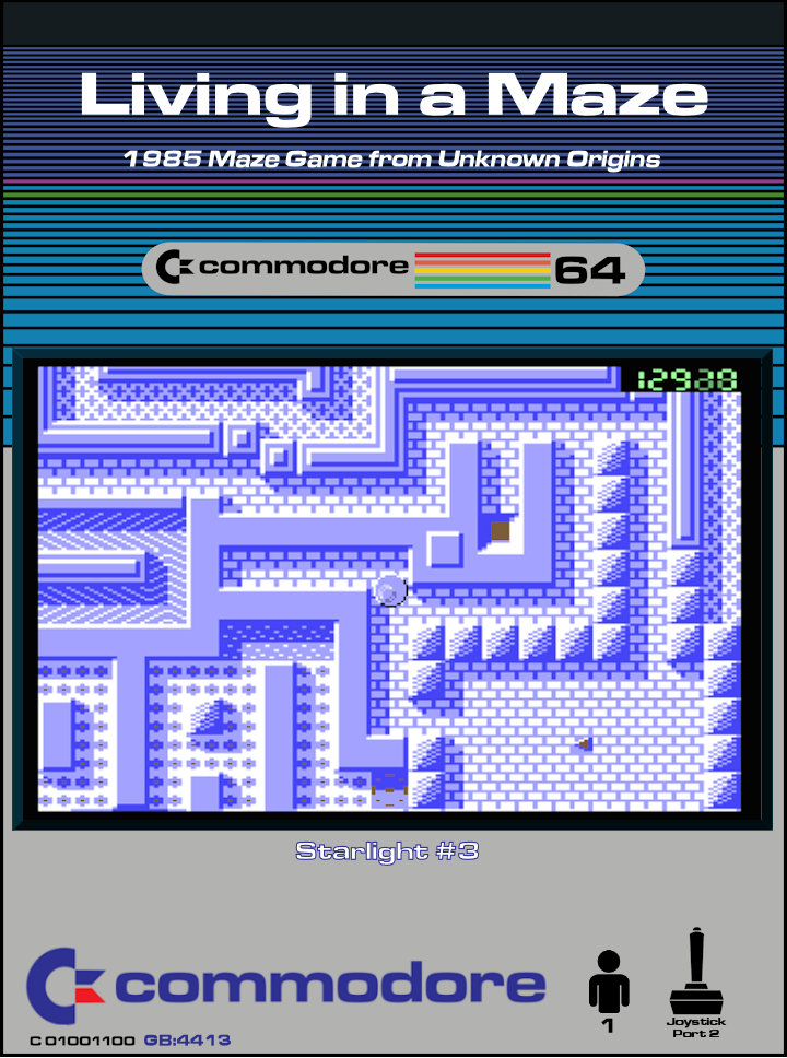 Living in a Maze box art