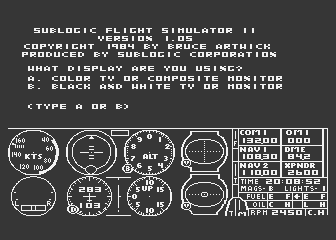 Flight Simulator 2 — sstitle (WOR)
