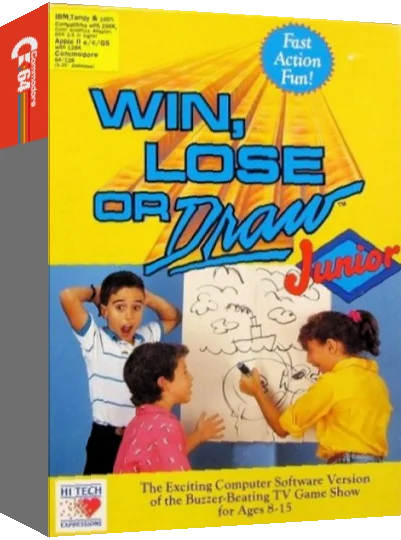 Win, Lose Or Draw Junior — box-3D (US)