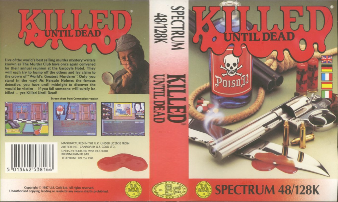 Killed Until Dead — box-texture (EU)