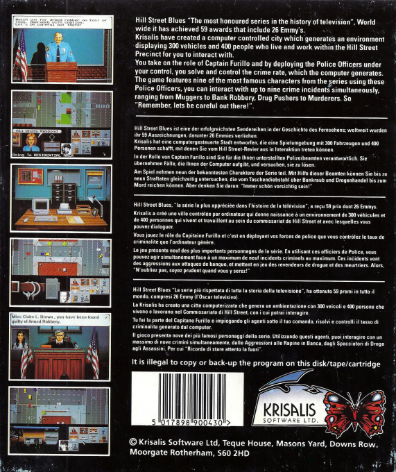Hill Street Blues — box-2D-back (EU)
