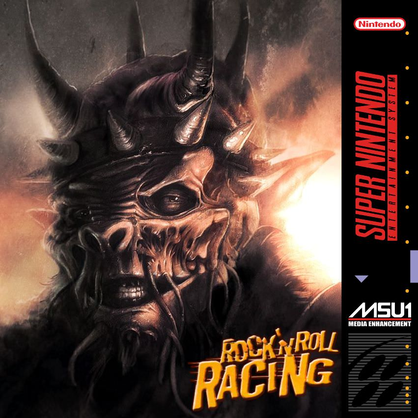 Rock N' Roll Racing box art