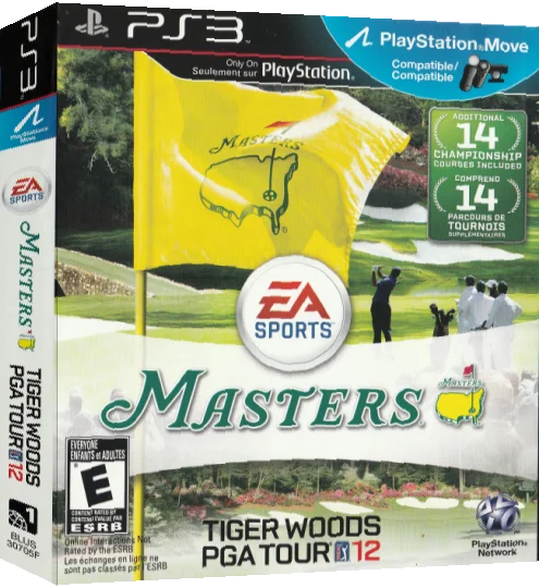 Tiger Woods PGA Tour 12 - The Masters — box-3D (CA)