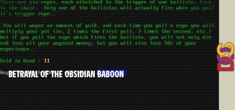 Betrayal of the Obsidian Baboon — steamgrid