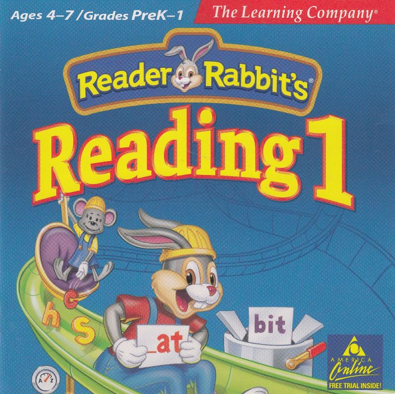 Reader Rabbit's Reading 1 box art