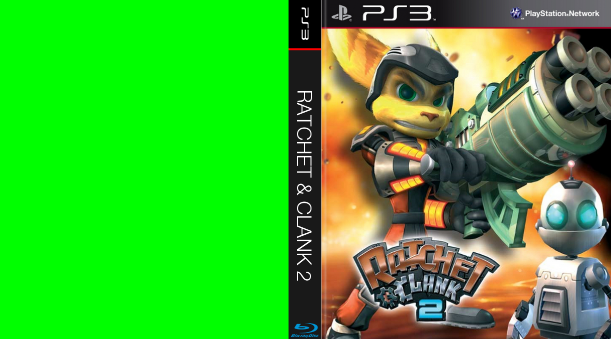 Ratchet And Clank 2 — box-texture (US)