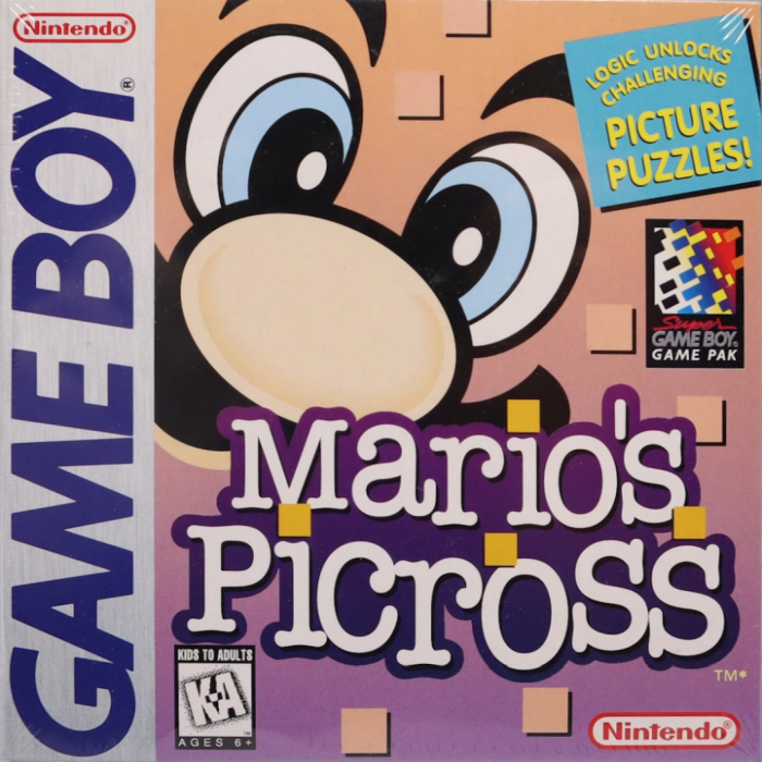 Mario No Picross box art