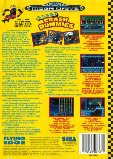 Incredible Crash Dummies The — box-2D-back (EU)