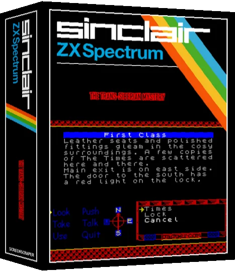 The Trans-Siberian Mystery — box-3D (SS)