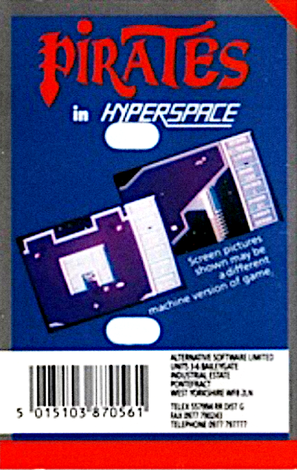 Pirates in Hyperspace — box-2D-back (EU)