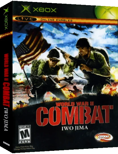 World War II Combat - Iwo Jima — box-3D (US)