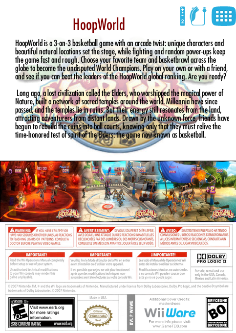 HoopWorld - BasketBrawl — box-2D-back (US)