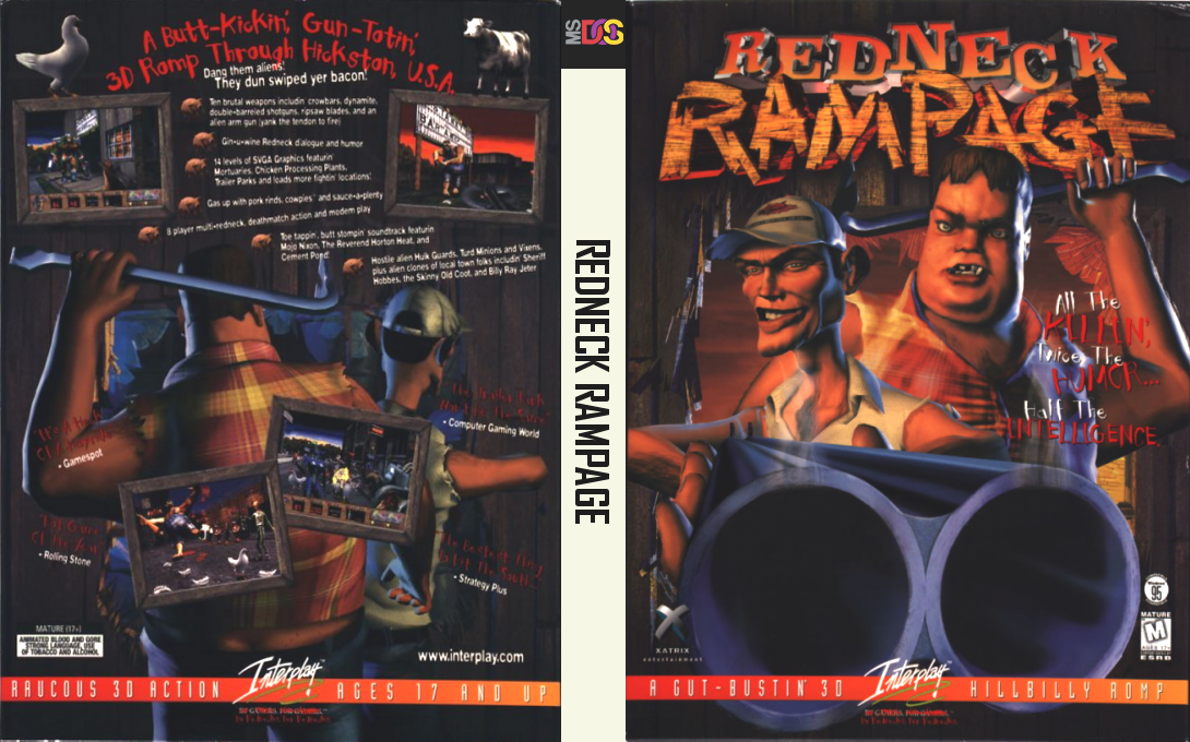 Redneck Rampage — box-texture (US)