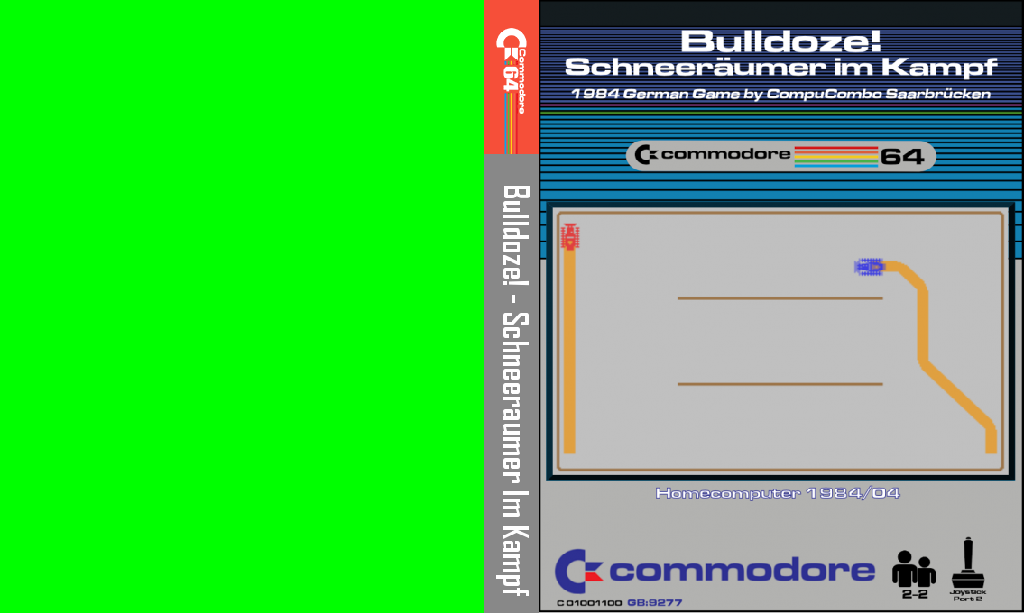 Bulldoze! : Schneeräumer im Kampf — box-texture (CUS)