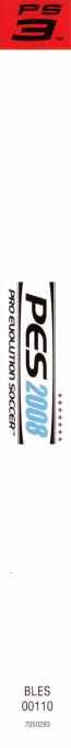 PES 2008 - Pro Evolution Soccer — box-2D-side (EU)
