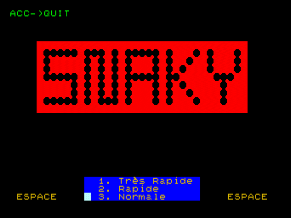 Snaky — sstitle (WOR)