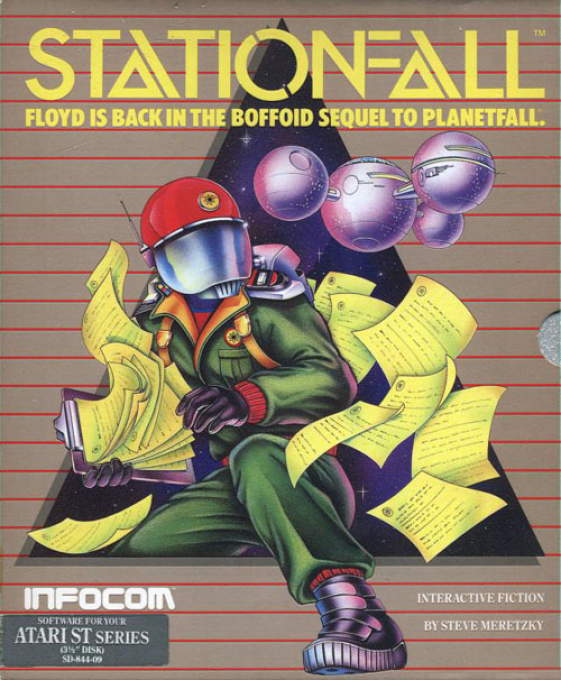 Stationfall box art