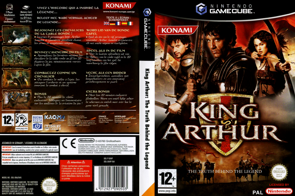 King Arthur — box-texture (FR)