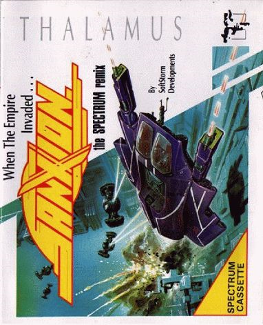 Sanxion - The Spectrum Remix box art