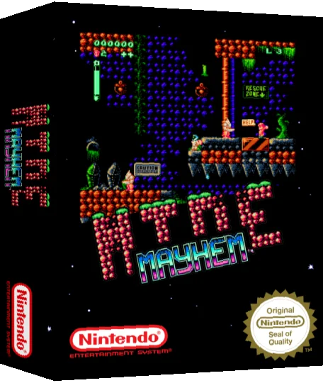 Mine Mayhem — box-3D (SS)