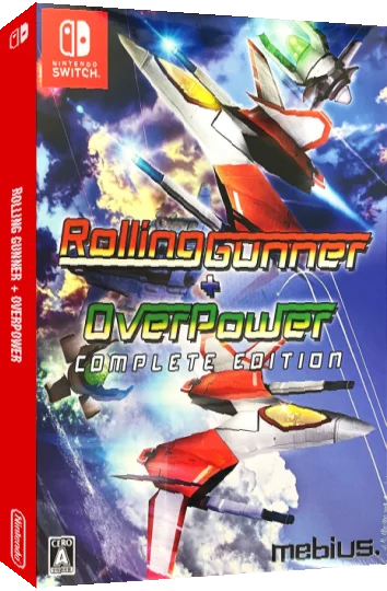 Rolling Gunner + Overpower — box-3D (JP)