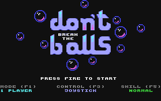 Don't Break The Balls — sstitle (WOR)