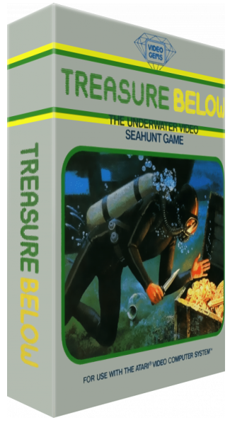 Treasure Below — box-3D (US)