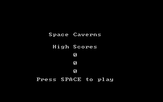 Space Caverns box art