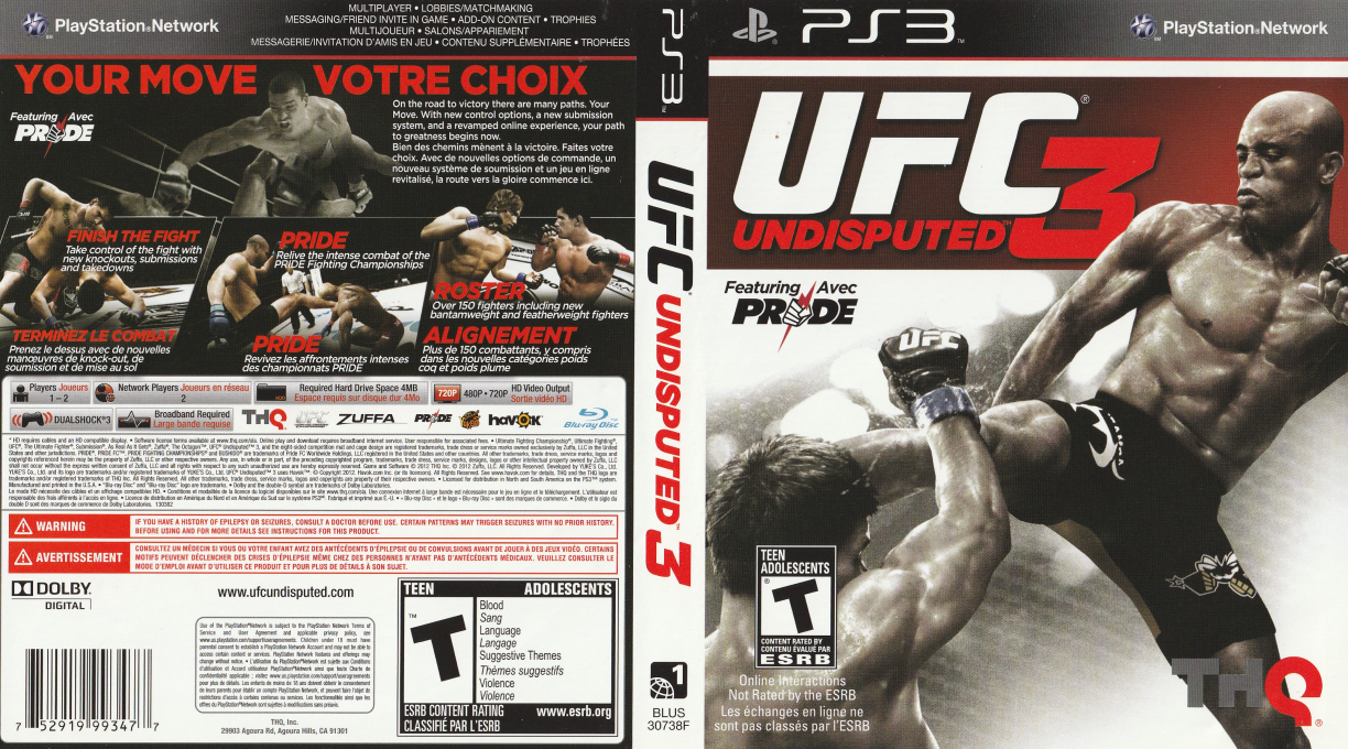 UFC Undisputed 3 — box-texture (CA)