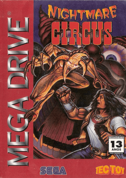 Nightmare Circus — box-2D (BR)