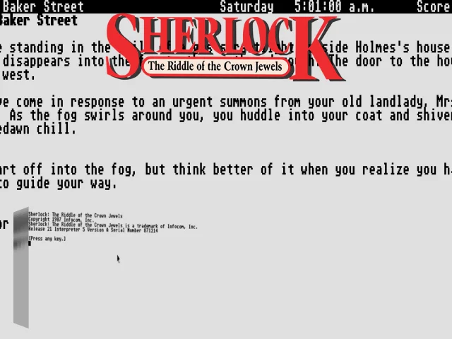 Sherlock - The Riddle of the Crown Jewels — mixrbv2 (WOR)