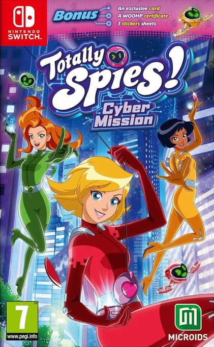 Totally Spies! Cyber Mission — box-2D (EU)